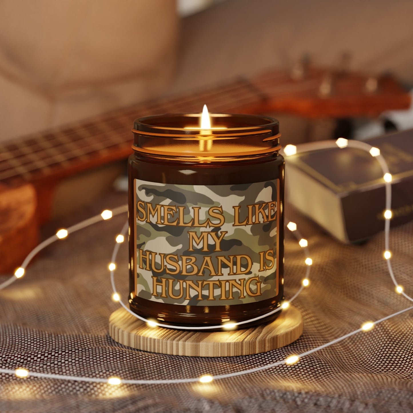 Whitetail Widows Scented Soy Candle (Amber Jar)
