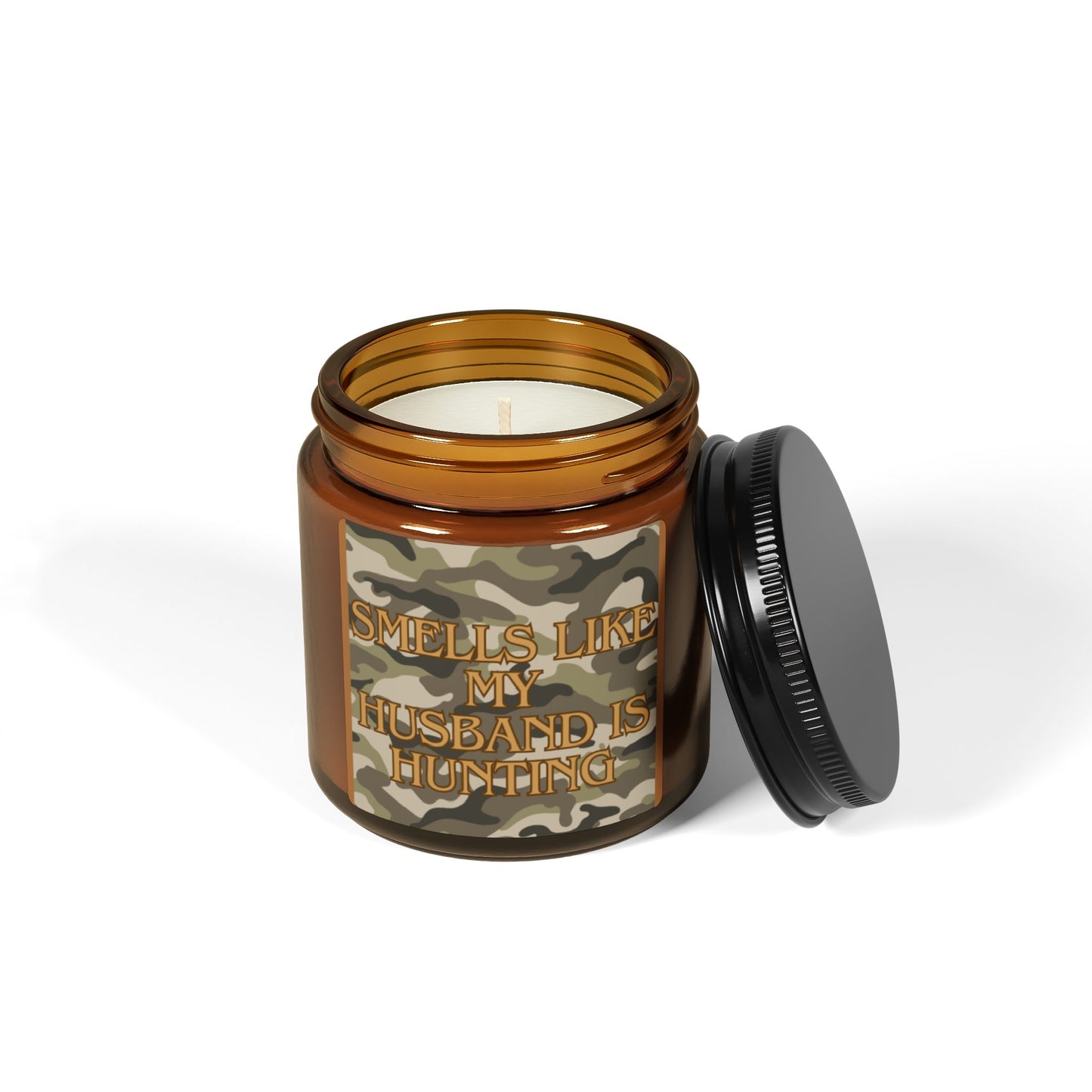 Whitetail Widows Scented Soy Candle (Amber Jar)